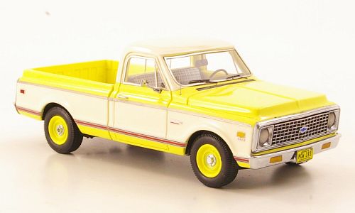 Модель 1:43 Chevrolet C-10 - yellow/white