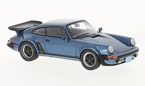 Porsche 911 (930) Turbo USA - blue met NEO43259 Модель 1:43
