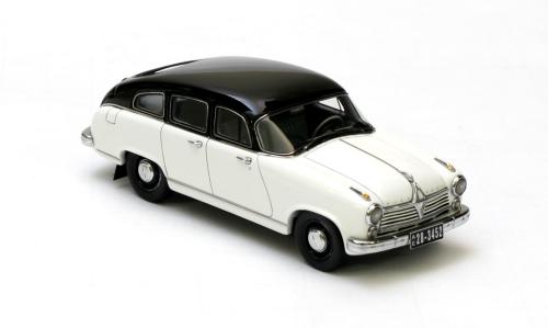 Модель 1:43 Borgward Hansa 2400 - White/Black