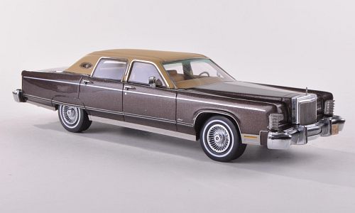 Модель 1:43 Lincoln Continental Town Car - brown met/matt beige