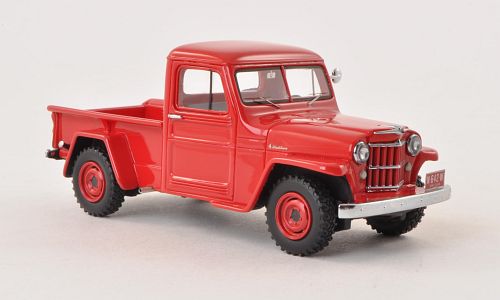 Модель 1:43 Jeep Willys PickUp 4x4 - red