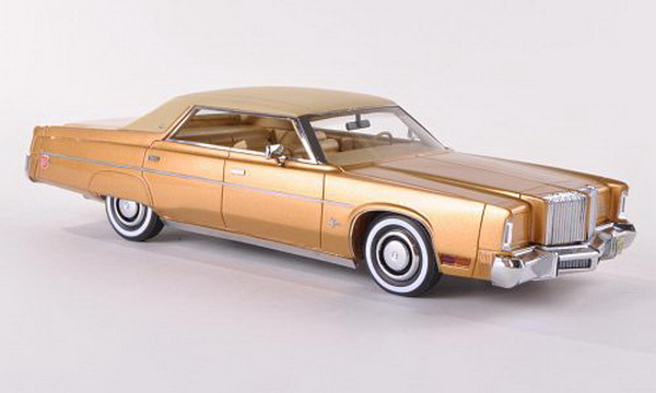 Модель 1:43 Chrysler Imperial (4-door) Hardtop Sedan - gold met/mattbeige