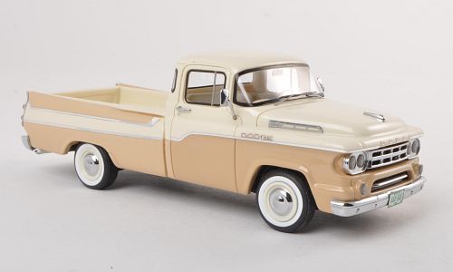 Модель 1:43 Dodge D100 Sweptside PickUp 1959 White/Beige