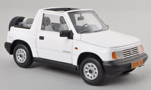 suzuki vitara 1.6 jlx 4x4 convertible - white NEO44980 Модель 1:43