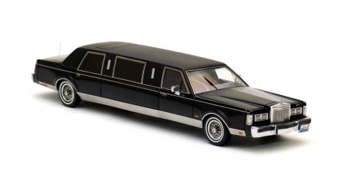 lincoln town car formal limousine stretch - black NEO45335 Модель 1:43