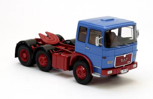 Модель 1:43 MAN F7 (седельный тягач) - blue/red