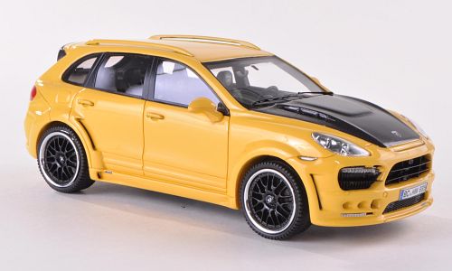 Модель 1:43 Porsche Cayenne Hamann Guardian - yellow/carbon