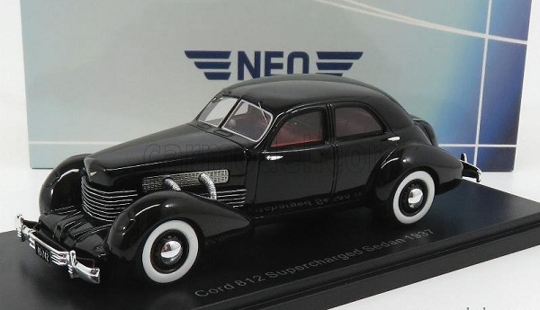 Cord 812 Supercharge Sedan 1937 (Black)