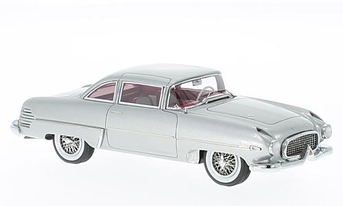 Модель 1:43 Hudson Italia Coupe - silver