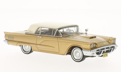 Модель 1:43 Ford Thunderbird Hardtop - gold/creme