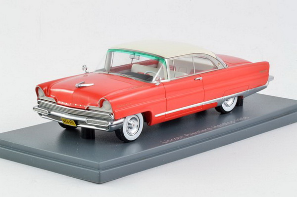 lincoln premiere hardtop coupe - red/light beige NEO46015 Модель 1:43