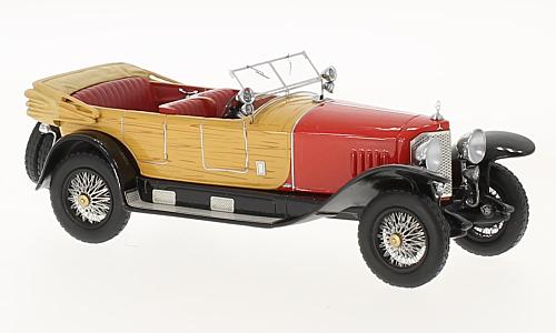 Модель 1:43 Mercedes-Benz 28/95 1922 Red/Wooden Optic