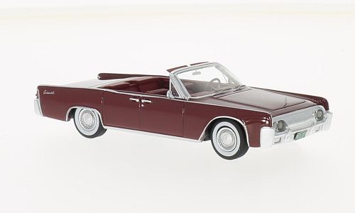 Lincoln Continental 53A Convertible - dark red