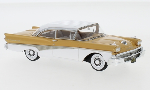 ford fairlane 500 hardtop 1958 light brown beige/white NEO47265 Модель 1:43