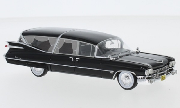 cadillac superior hearse 1959 (black) NEO49596 Модель 1:43