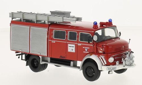 mercedes-benz l911 «metz» b/36 feuerwehr (пожарный) NEO96810 Модель 1:43