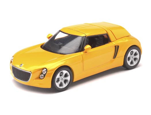 Модель 1:43 Volkswagen Eco Racer - yellow met