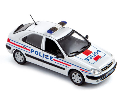 citroen xsara «police nationale» 154321 Модель 1:43