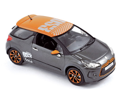 citroen ds3 racing - grey/orange roof 155279 Модель 1:43