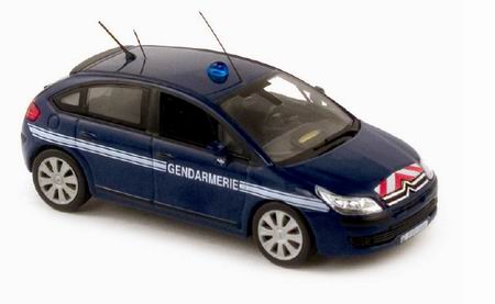 citroen c4 «gendarmerie» 155408 Модель 1:43