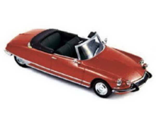 Модель 1:43 Citroen DS19 Cabriolet - corail red