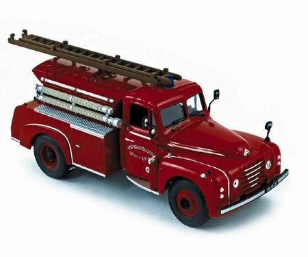 citroen t46 пожарная цистерна с навесным оборудованием 159986 Модель 1:43