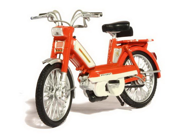Модель 1:18 Peugeot 103L (moped) - orange