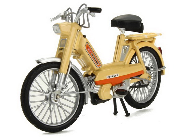 peugeot 103l (moped) - beige 182048 Модель 1:18