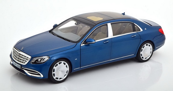 Модель 1:18 Mercedes-Maybach S 650 (W222) - blue met