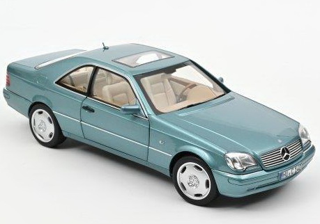 Mercedes-Benz CL600 Coupe (C140) - blue met