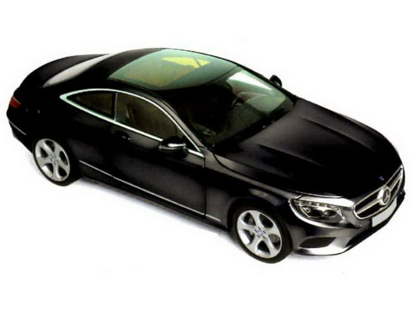 Модель 1:18 Mercedes-Benz S-class (C205) Coupe - black