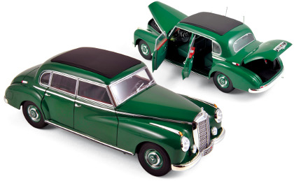 Модель 1:18 Mercedes-Benz 300 (W186) «Adenauer» - green