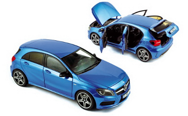 Модель 1:18 Mercedes-Benz A 250 Sport (W176) - blue met
