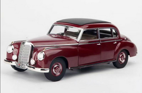 Mercedes-Benz 300 (W186) "Adenauer" - dark red 183705 Модель 1:18