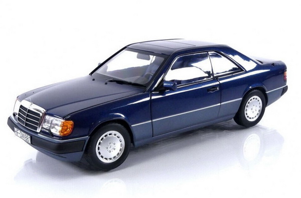 Mercedes-Benz 300 CE-24 Coupe (W124) - blue met 183882 Модель 1:18