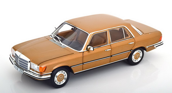 Mercedes-Benz 350 SE W116 - 1973 - Gold met. 183970 Модель 1:18