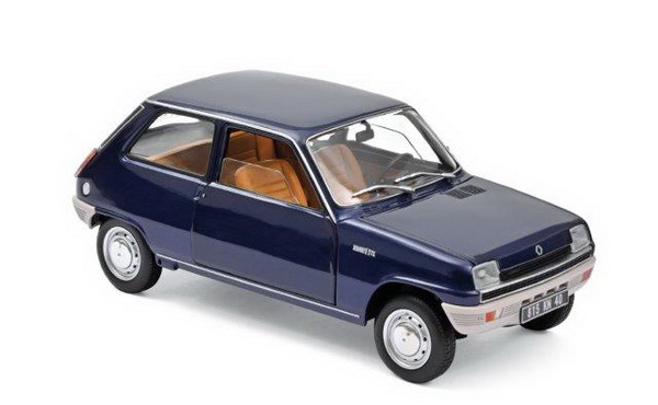 Модель 1:18 Renault 5 - dark blue