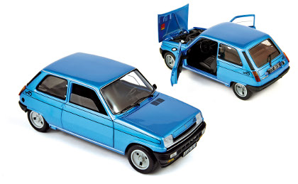 Модель 1:18 Renault 5 Alpine - blue met