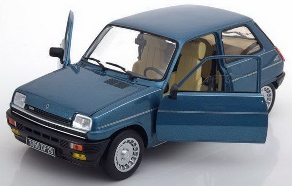 Модель 1:18 Renault 5 Alpine Turbo - navy blue