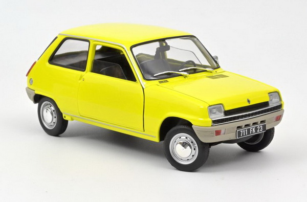 Renault 5 TL 1974 - light yellow 185173 Модель 1:18