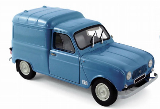 Модель 1:18 Renault 4 Fourgonnette - blue