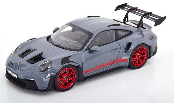 Модель 1:18 Porsche 911 GT3 RS - 2022 - Grey/Red