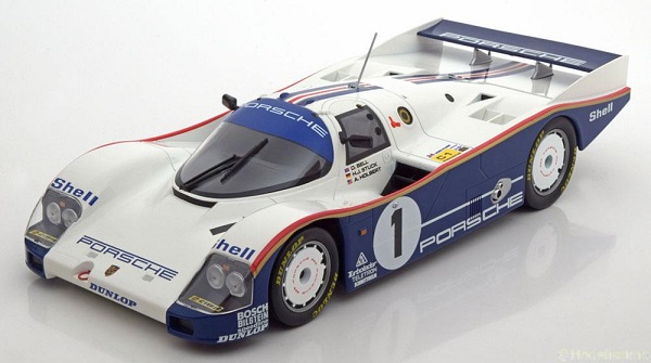 Porsche 962 C №1 Winner 24h Le Mans (Bell - Stuck - Holbert) mit Decals !!! (L.E.1000pcs)
