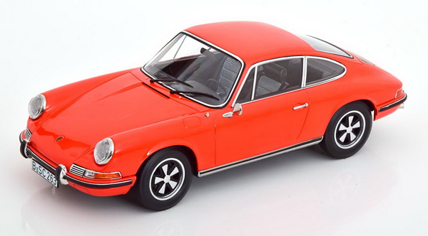 Porsche 911 E 1969 - orange 187628 Модель 1:18