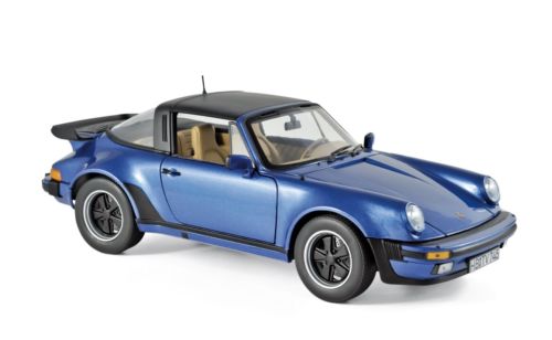 Модель 1:18 Porsche 911 turbo targa 3.3L (930) - blue met
