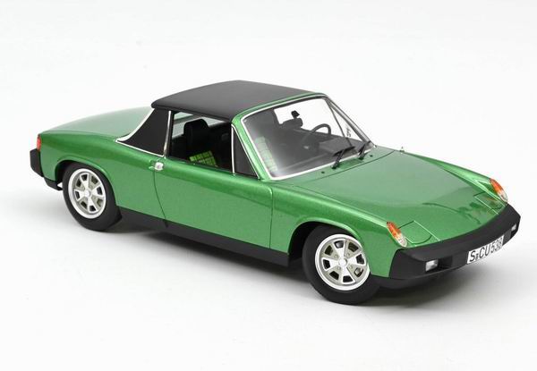 Porsche 914 2.0 - green met 187685 Модель 1:18