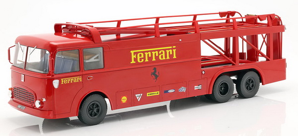 FIAT Bartoletti 306/2 Transporter Ferrari Film Le Mans 187703 Модель 1:18