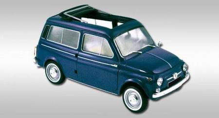 Модель 1:18 FIAT 500 Jardiniere 1960 Blue