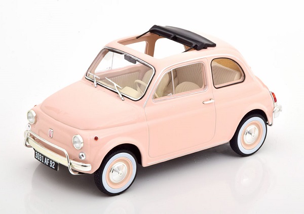 Модель 1:18 FIAT 500L - 1968 - pink