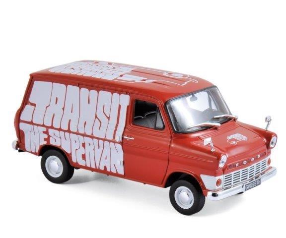 Модель 1:43 Ford Transit «Transit the SuperVan» - red                